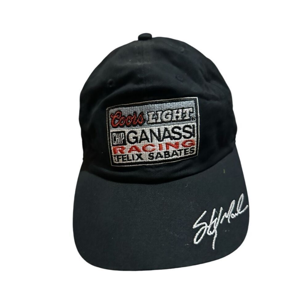 RARE VINTAGE COORS LIGHT ~ Chip Ganassi Racing ~ Sterling Marlin Adjustable Chas